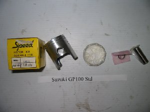Replacement Piston kit to fit Suzuki GP100 .50 o/s new